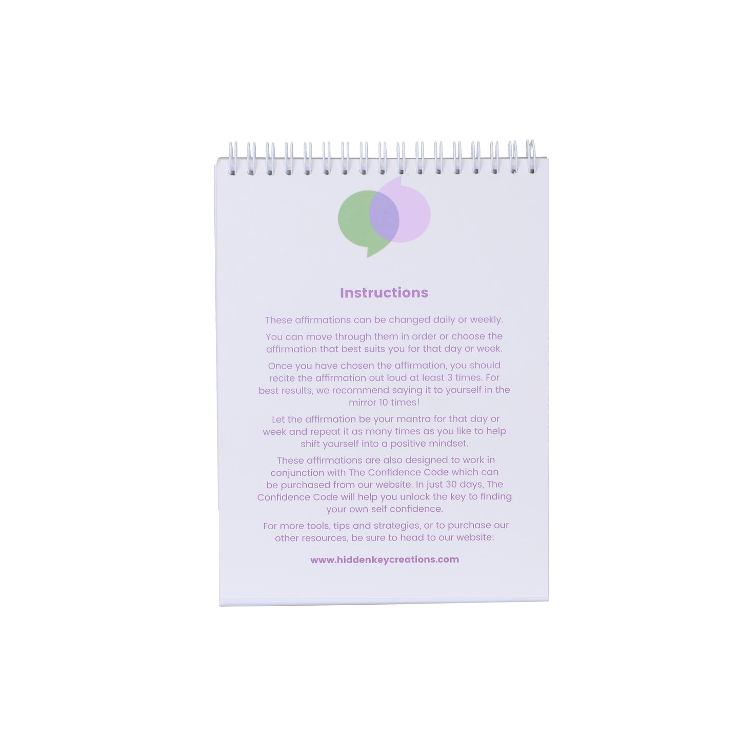 Affirmations Flip Chart